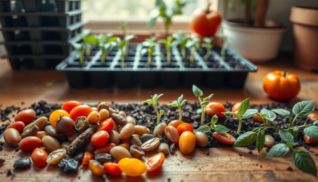 starting tomato plants from seed